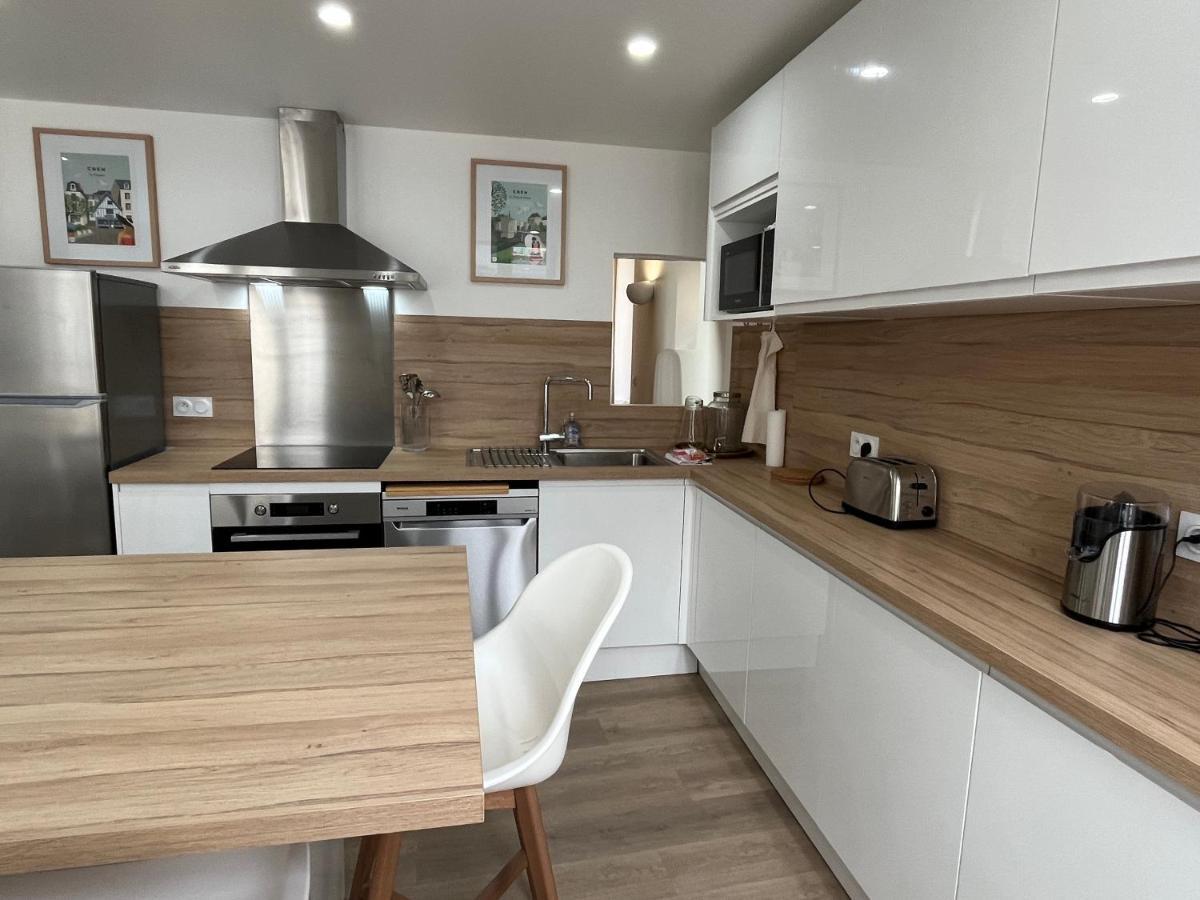 Apartamento Bella, Joli Appt Renove Dans Le Bourg Ouistreham Exterior foto
